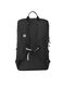 Black backpack with round front pockets_1