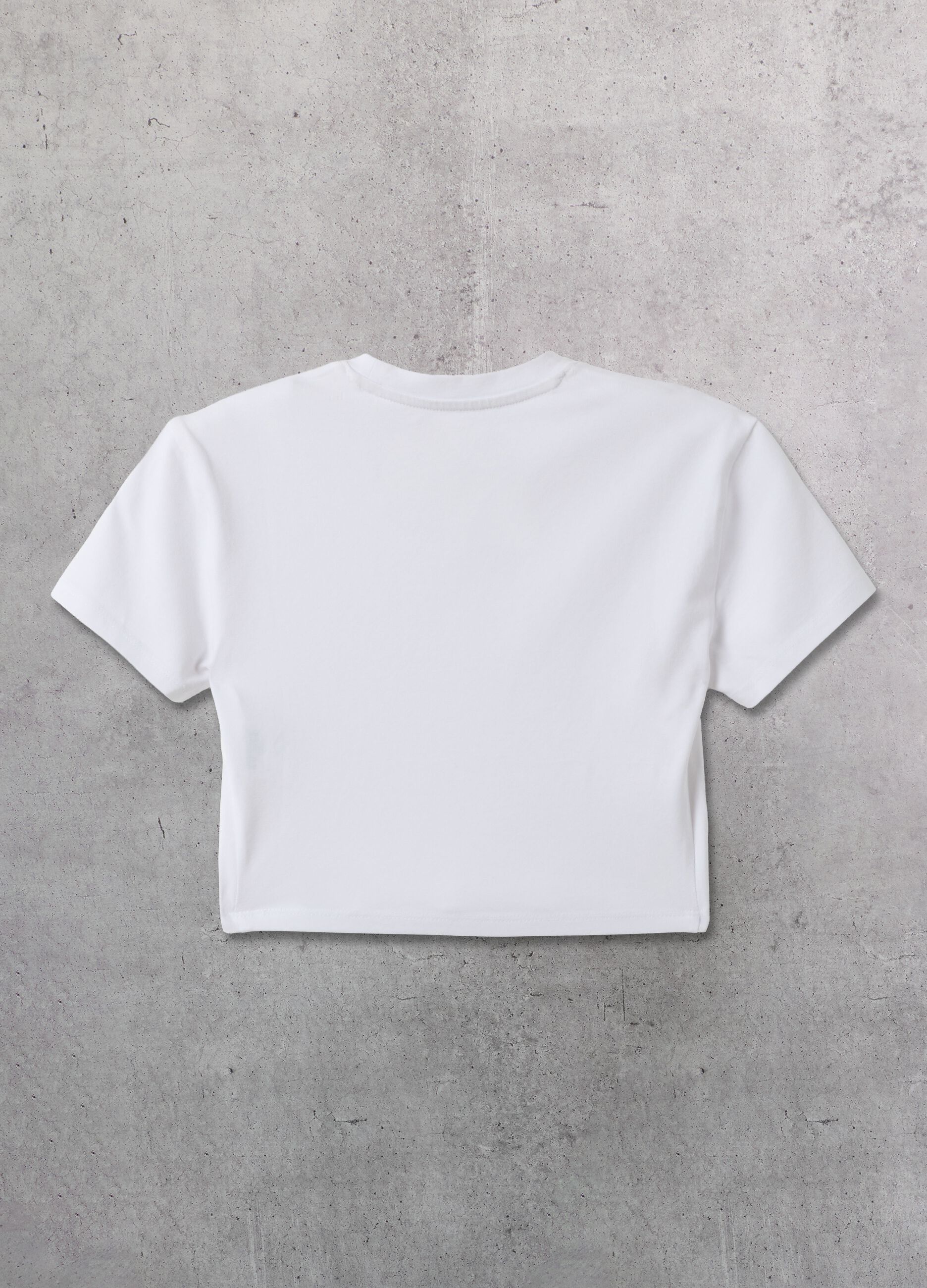 White Crop T-shirt