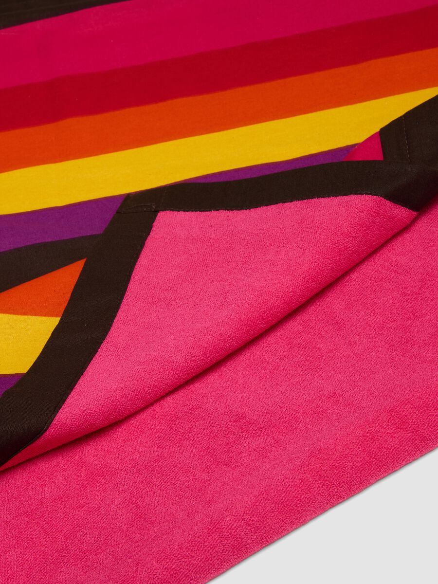 Multicolour pure cotton beach towel_2
