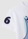 White pure cotton T-shirt with print_2