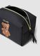 Black teddy-print beauty case_2