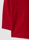 Red pure organic cotton crew-neck T-shirt with chest pocket_2