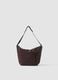 Brown shoulder bag with adjustable strap_0