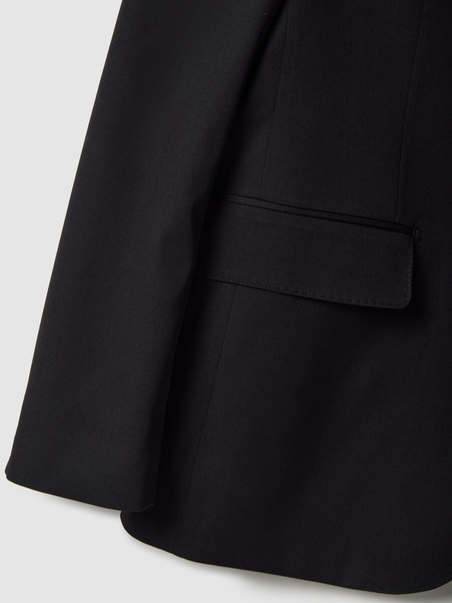 Blazer monopetto nero regular fit_5