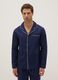 Blue Pure Cotton Regular Fit Pyjamas_1