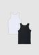 2-pack multicolour boys&rsquo; stretch organic cotton vests_1