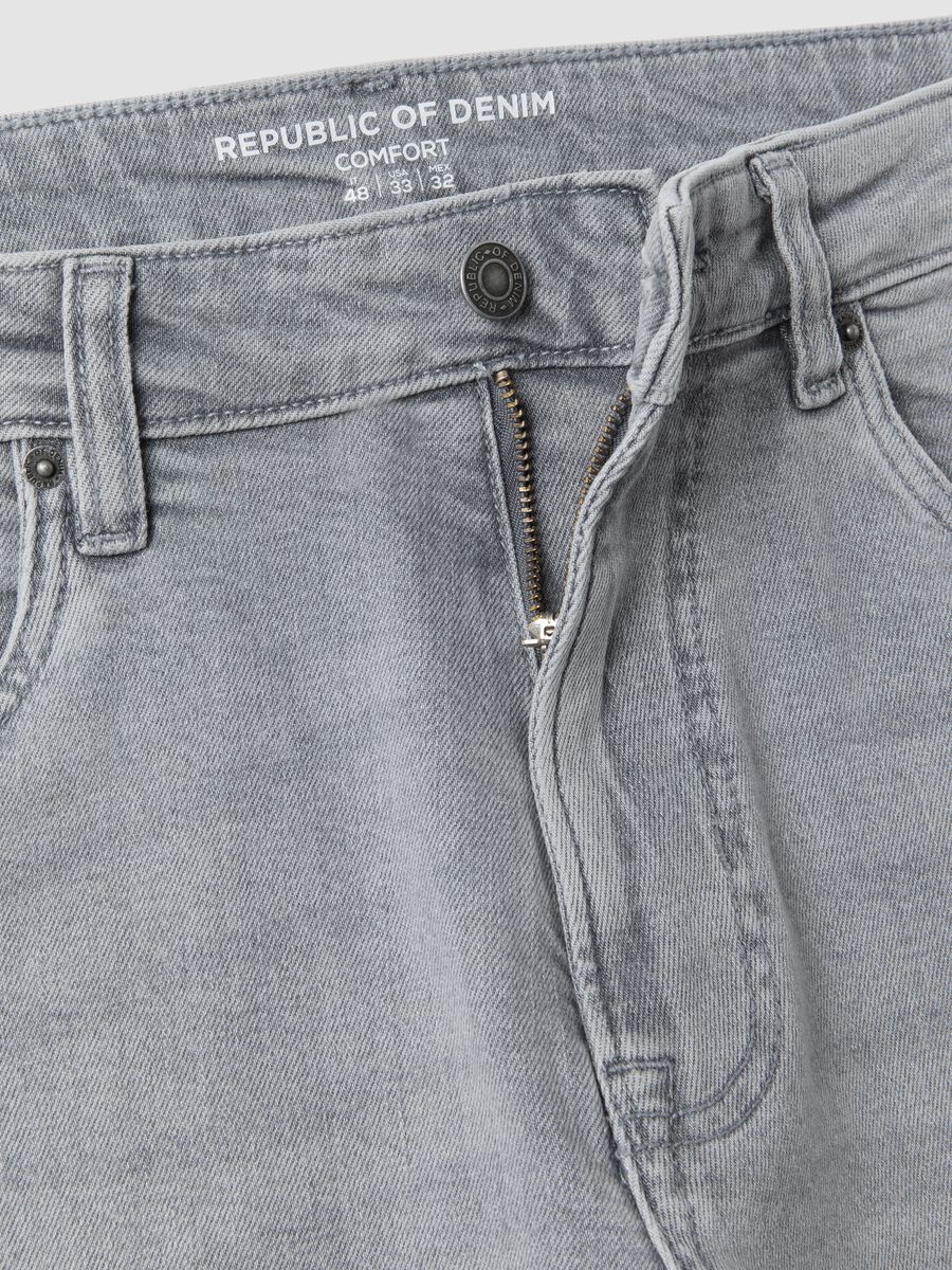 Grey stretch cotton jeans_2