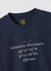 Blue short-sleeve pure cotton regular-fit T-shirt_5