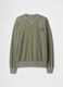 Green Gap fabric blend sweatshirt_4