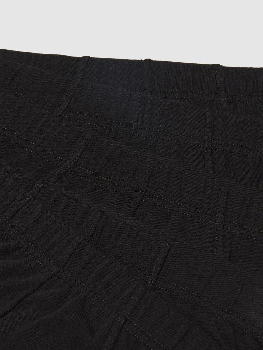 Pack of black stretch cotton regular fit briefs_5