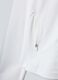 White ALTAVIA COURT full-zip sweatshirt in stretch technical fabric_6