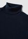 Blue pure cashmere roll-neck jumper, regular fit_1