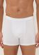 Bipack di boxer midi bianchi in cotone Supima elasticizzato_1