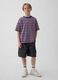 Pure cotton cargo shorts_0