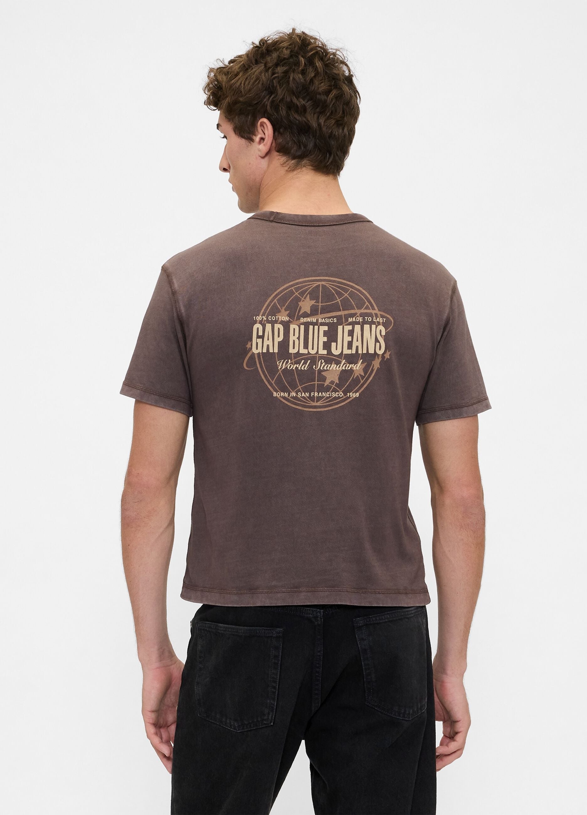 Cotton Brown T-shirt