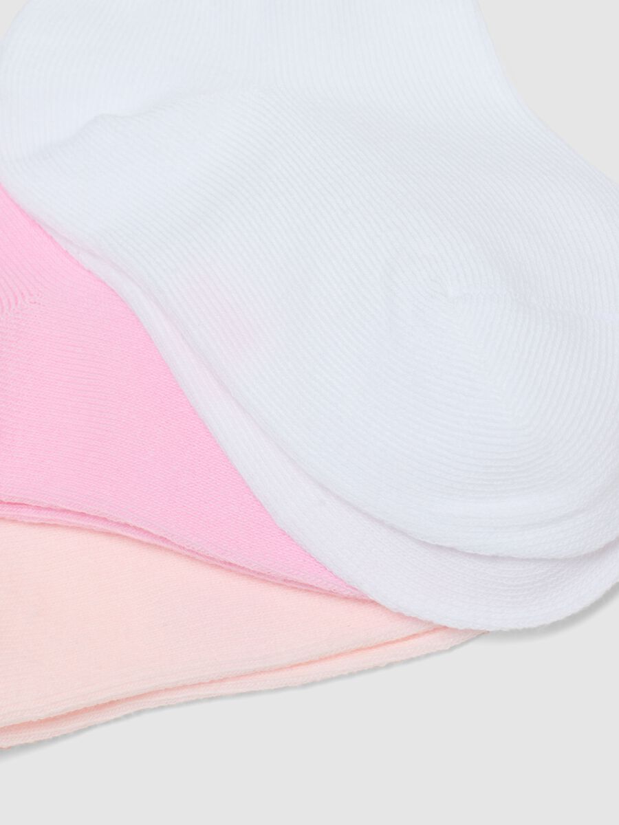 Multicolour cotton blend socks multipack for girls_2