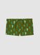 Green stretch swim briefs_0