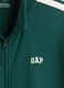 Green Cotton Blend Sweatshirt_4