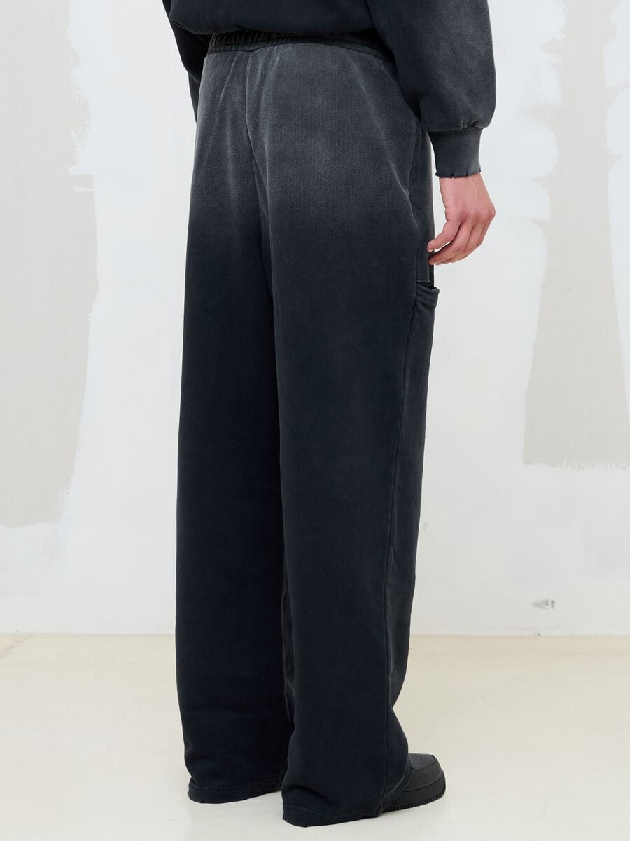 Sunfaded Black Sweatpants_3