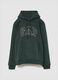 Felpa con cappuccio e logo GAP in misto cotone_4