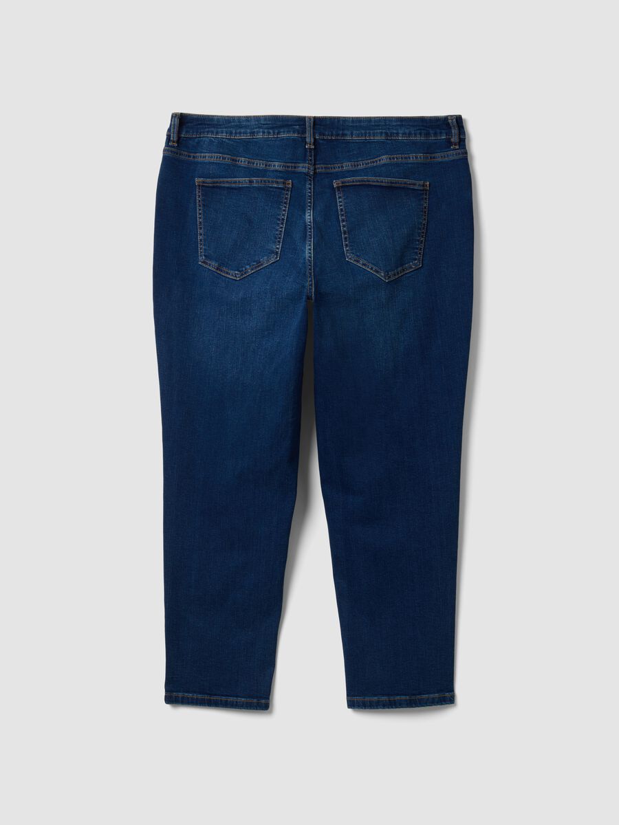 Blue denim slim-fit jeans in stretch cotton_6