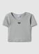 Grey Boxy Fit Short Sleeve Sport T-shirt_4
