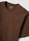 Brown regular-fit organic cotton jersey T-shirt_5