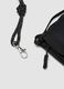 Black crossbody bag with adjustable drawcord strap_1