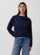 Cotton-blend crew-neck sweatshirt_0