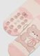 2-pack of pink organic cotton non-slip socks_2