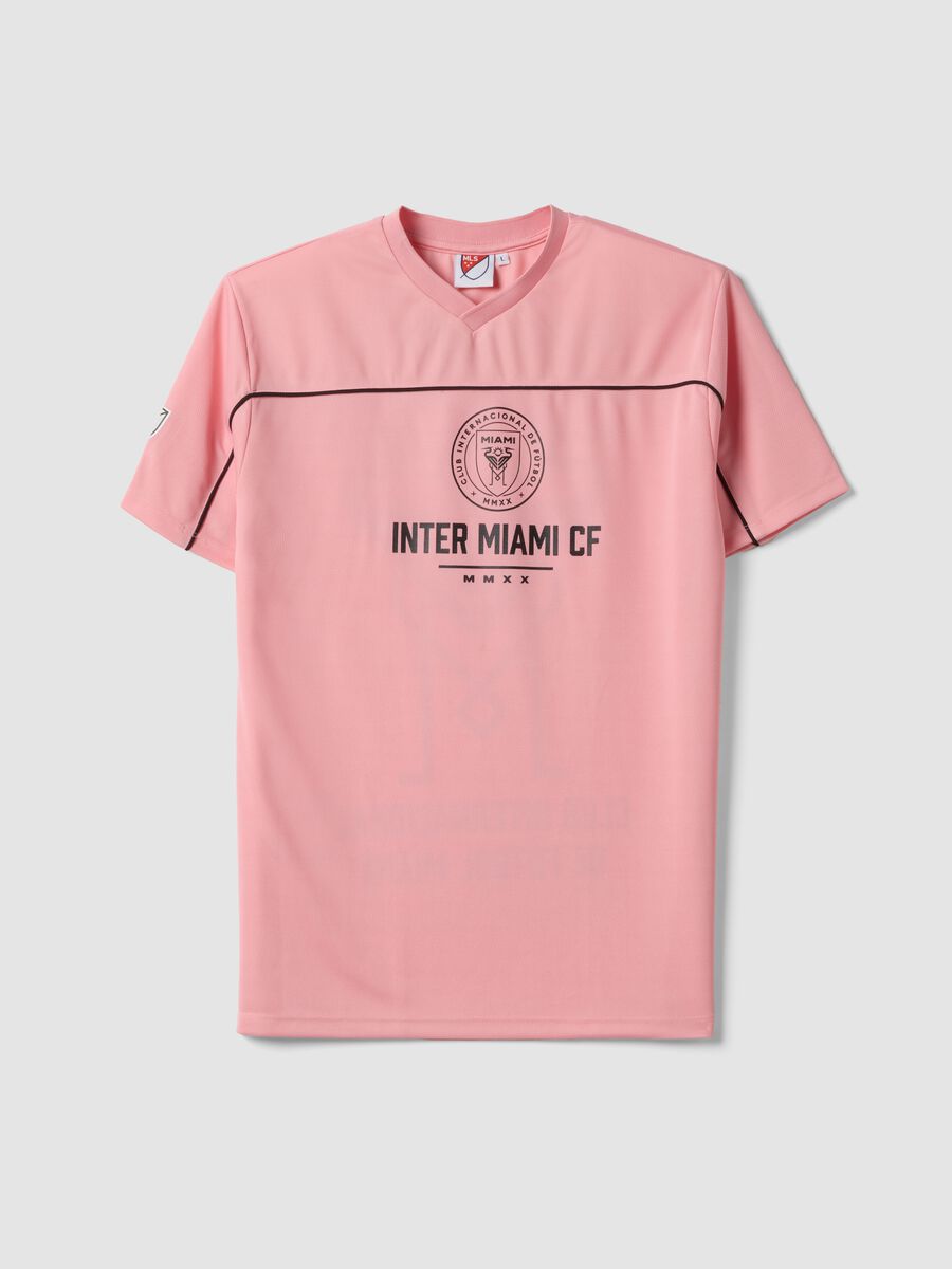 Inter Miami CF regular fit pink pure cotton T-shirt_4