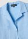 Light blue linen and viscose blend shirt, regular fit_5