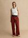 White Stretch Cotton Vest Regular Fit with Embroidered Edges_1