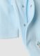 Light Blue Organic Cotton Babygrow with Classic Collar_3