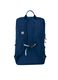 Blue backpack with round front pockets_1
