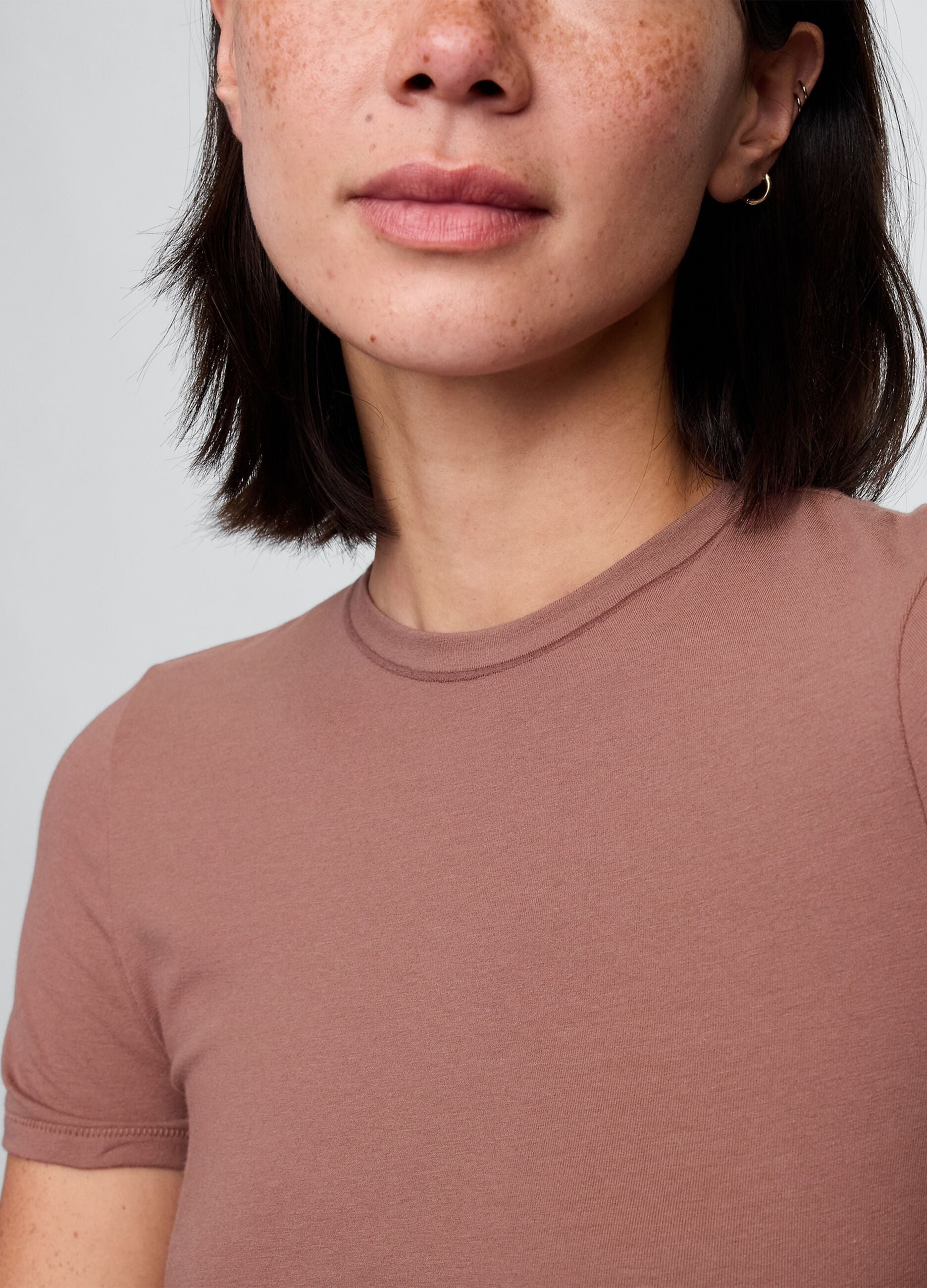 Stretch Brown T-shirt