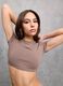 Mocha Crop T-shirt_2