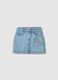 Pure Cotton Mini Skirt with Colourful Embroideries_0