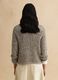 Multicolour cotton blend regular fit pullover with knitted design_3