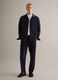 Light blue regular fit jacket with buttons and front pockets_2