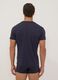 Twin pack of blue stretch microfibre T-shirts, regular fit_2