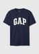 Blue T-shirt with GAP logo_4