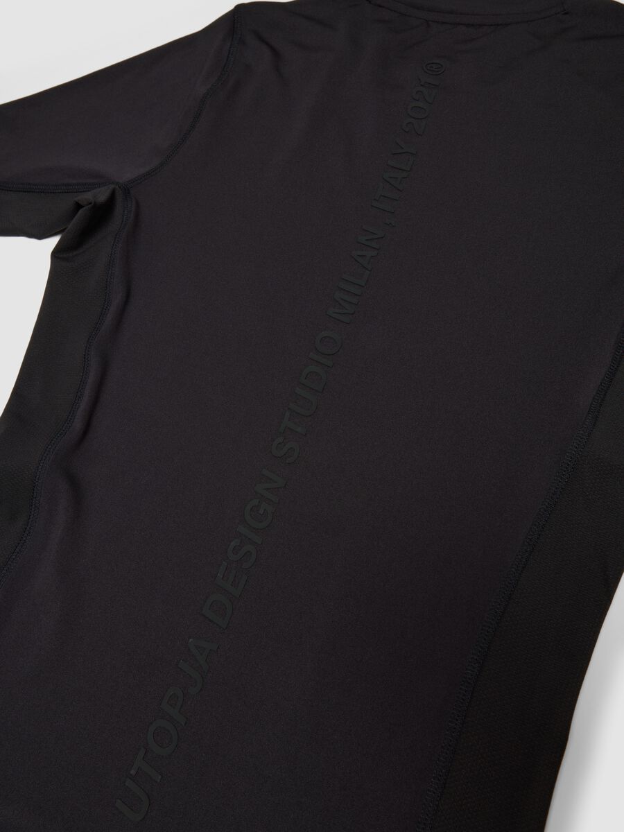 Fitted Technical T-shirt &ndash; Black_2