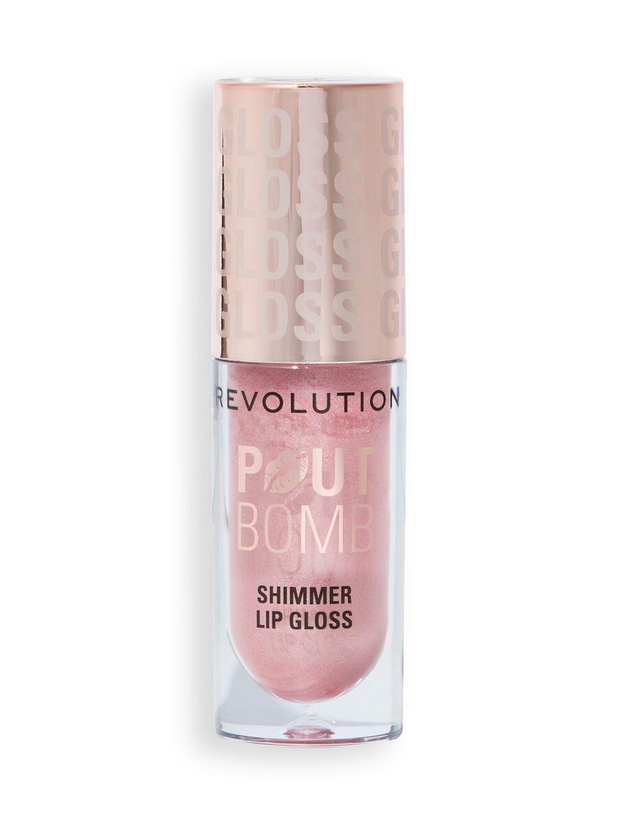 Revolution Pout Bomb Shimmer Gloss Shine Pink_0