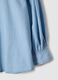 Blue striped cotton shirt, regular fit_5