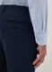 Light blue shirt with French collar in pure cotton slim fit_3