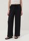 Black wide-leg jogger trousers_2