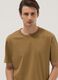 Brown pure cotton relaxed-fit T-shirt_2