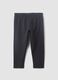 Girls&rsquo; black organic cotton-blend slim-fit leggings_0