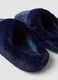 Soft blue slippers for home_2